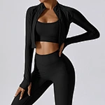 crop oga jacket
