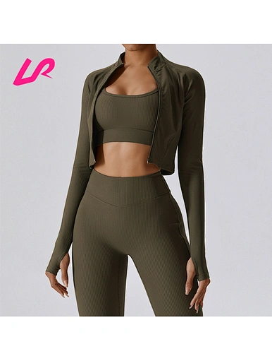 Elevate your activewear game with our cropped athletic jackets. Shop now for a range of sizes and colors to add the perfect blend of fashion and function to your wardrobe.